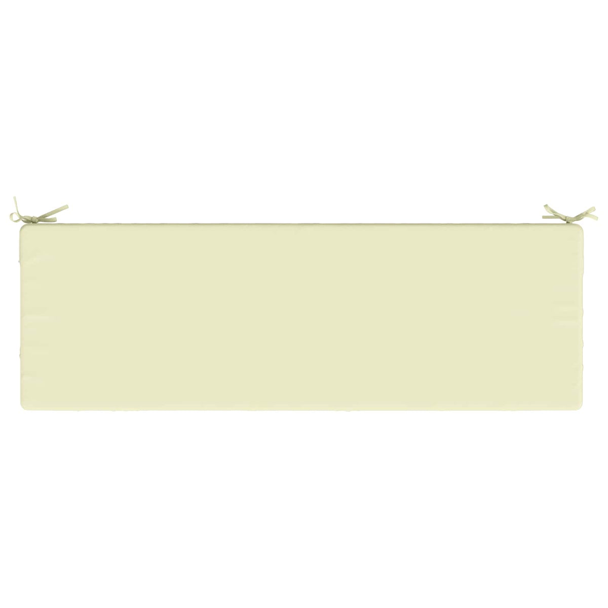vidaXL Bench Cushion SOEST 100% Polyester Cream 140 x 50 x 8 cm 6