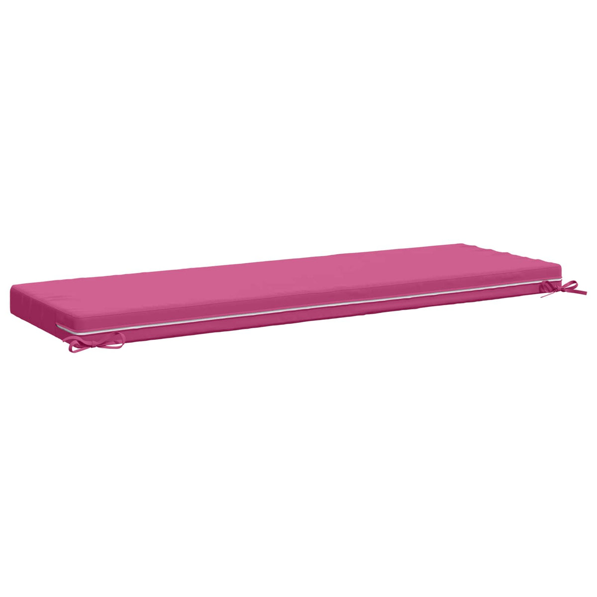 vidaXL Bench Cushion SOEST 100% Polyester Pink 140 x 50 x 8 cm 5