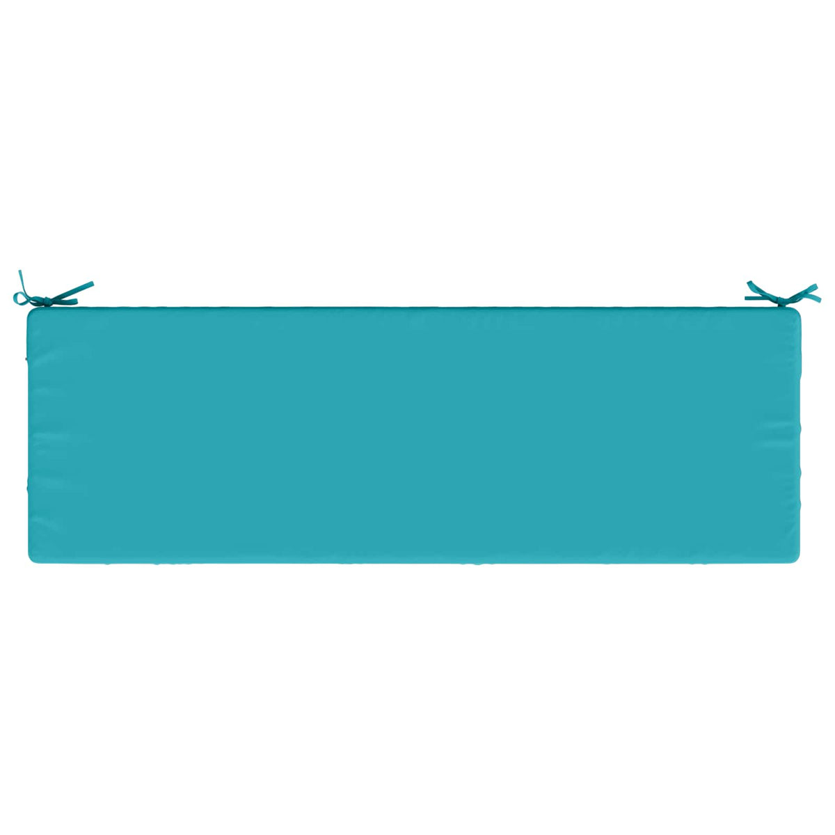 vidaXL Bench Cushion SOEST 100% Polyester Turquoise 140 x 50 x 8 cm 6