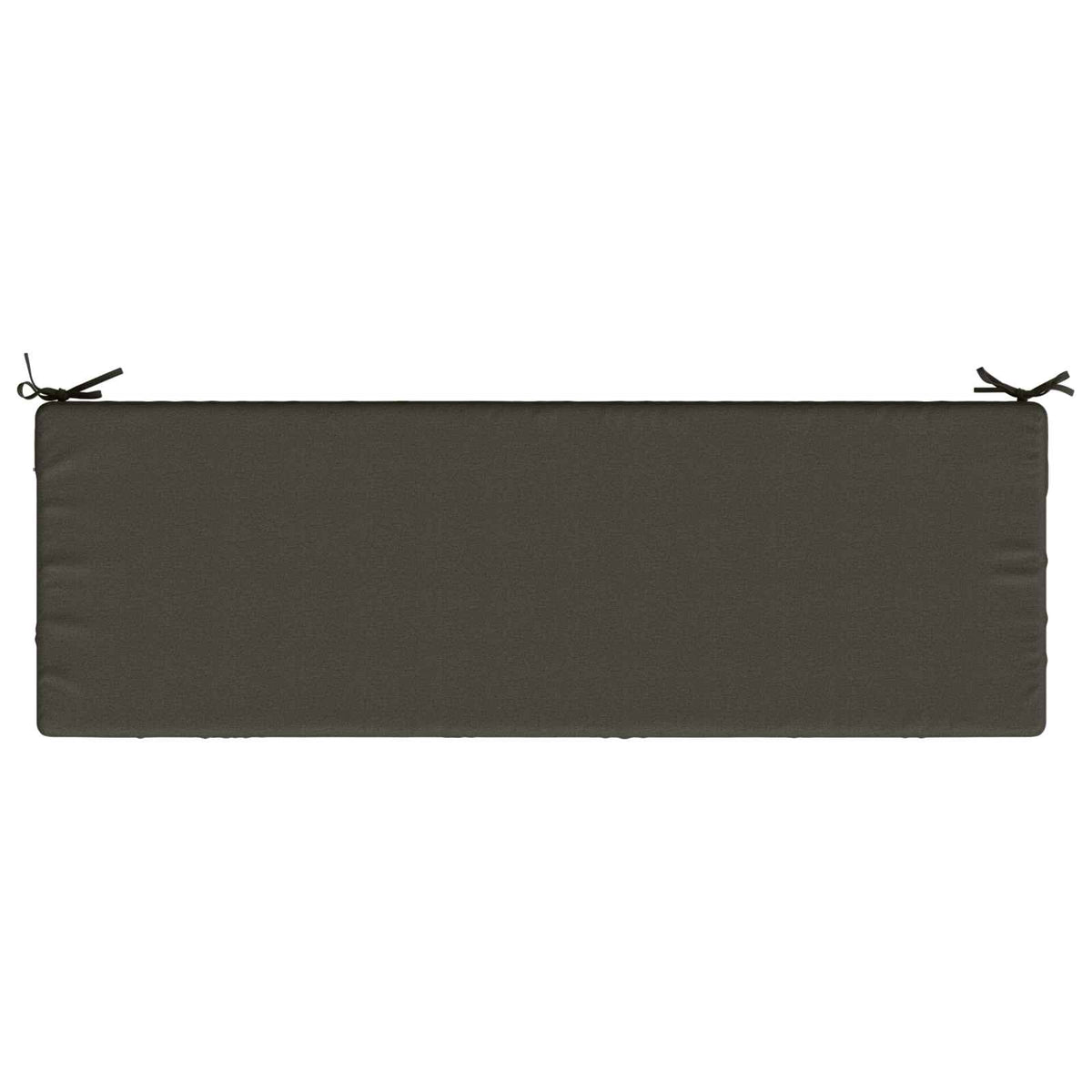 Bench Cushion SOEST 100% Polyester 150 x 50 x 8 cm Melange Anthracite
