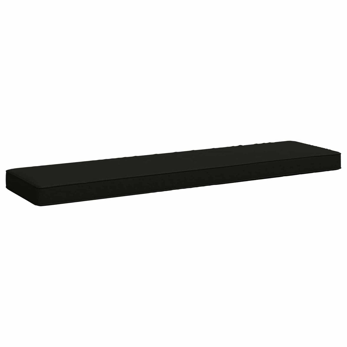 vidaXL 2-Piece Bench Cushions VUGHT 2 pcs 100% Polyester Black 4