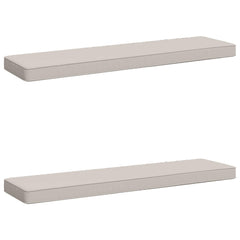 2-Piece Bench Cushions VUGHT 2 pcs 100% Polyester White, image 2