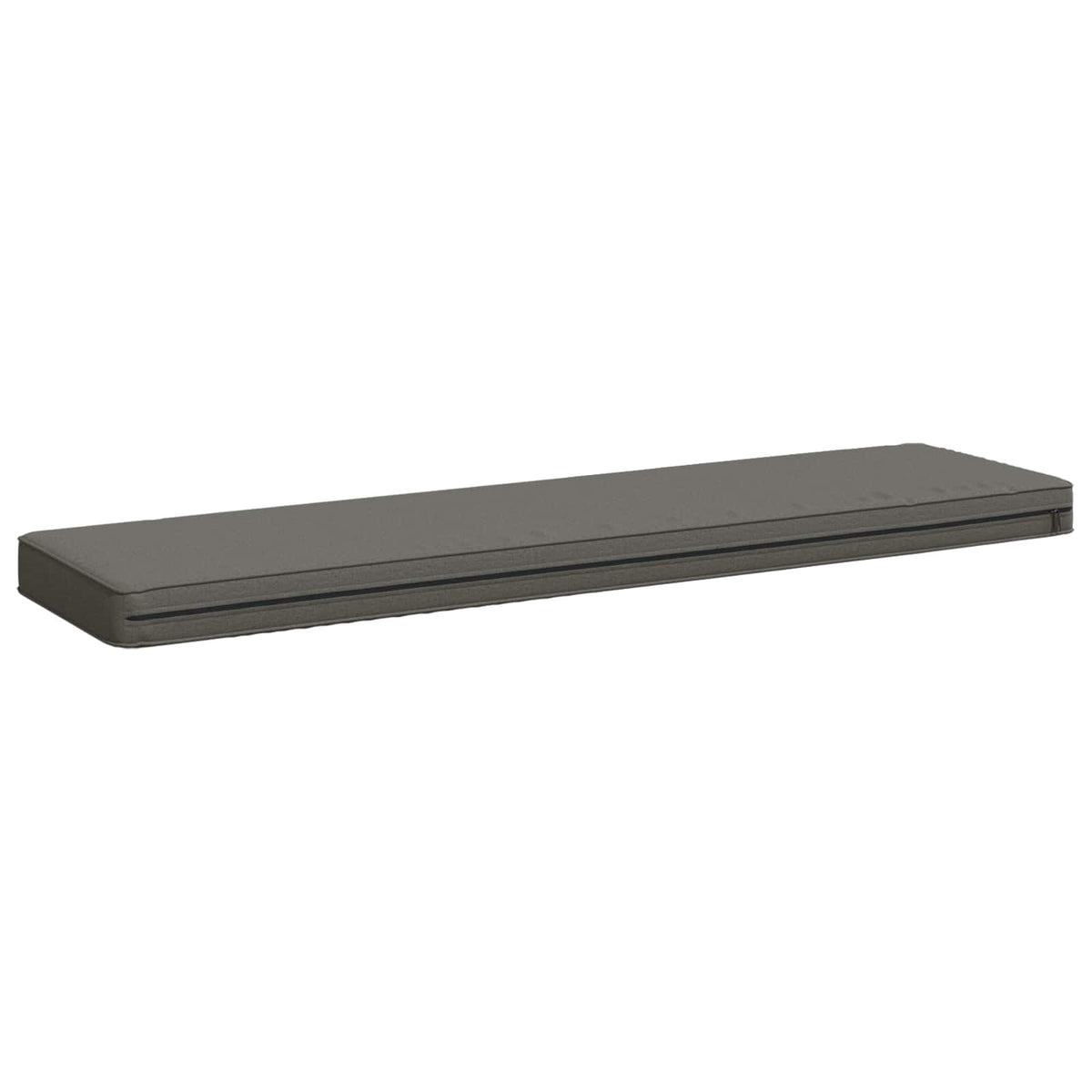 vidaXL 2-Piece Bench Cushions VUGHT 2 pcs 100% Polyester Grey 5