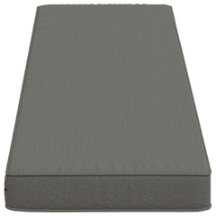 vidaXL 2-Piece Bench Cushions VUGHT 2 pcs 100% Polyester Grey 4