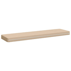 vidaXL 2-Piece Bench Cushions VUGHT 2 pcs 100% Polyester Cream 6