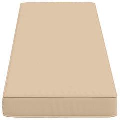 vidaXL 2-Piece Bench Cushions VUGHT 2 pcs 100% Polyester Cream 5