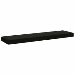 vidaXL 2-Piece Bench Cushions VUGHT 2 pcs 100% Polyester Black 4