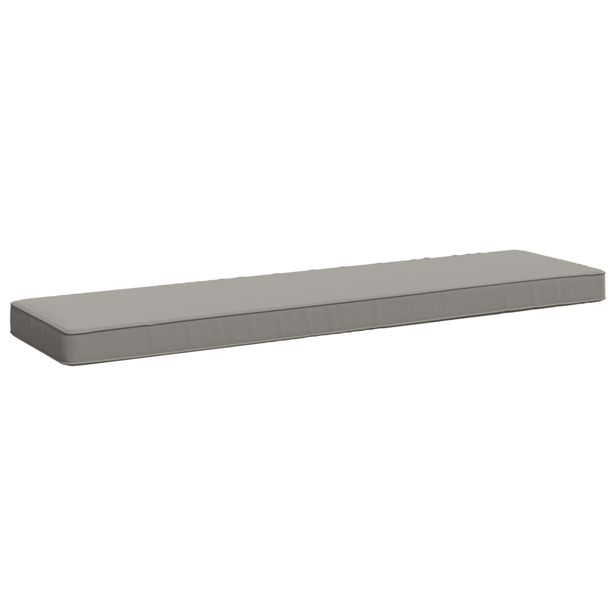 vidaXL 2-Piece Bench Cushions VUGHT 2 pcs 100% Polyester Grey 4