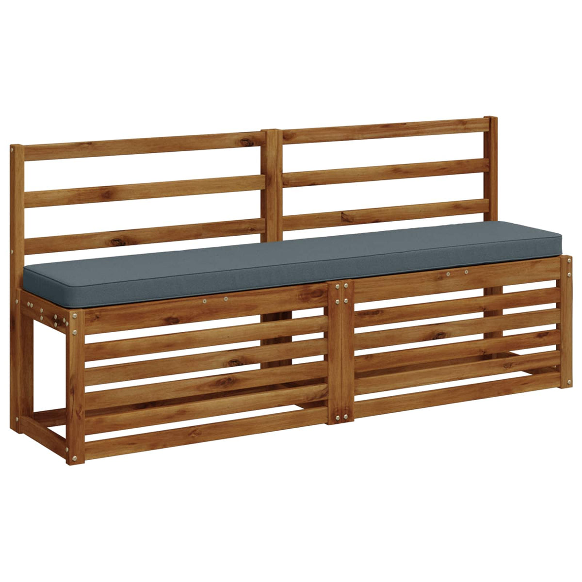 2-Piece Bench Cushions VUGHT 2 pcs 100% Polyester Blue 3