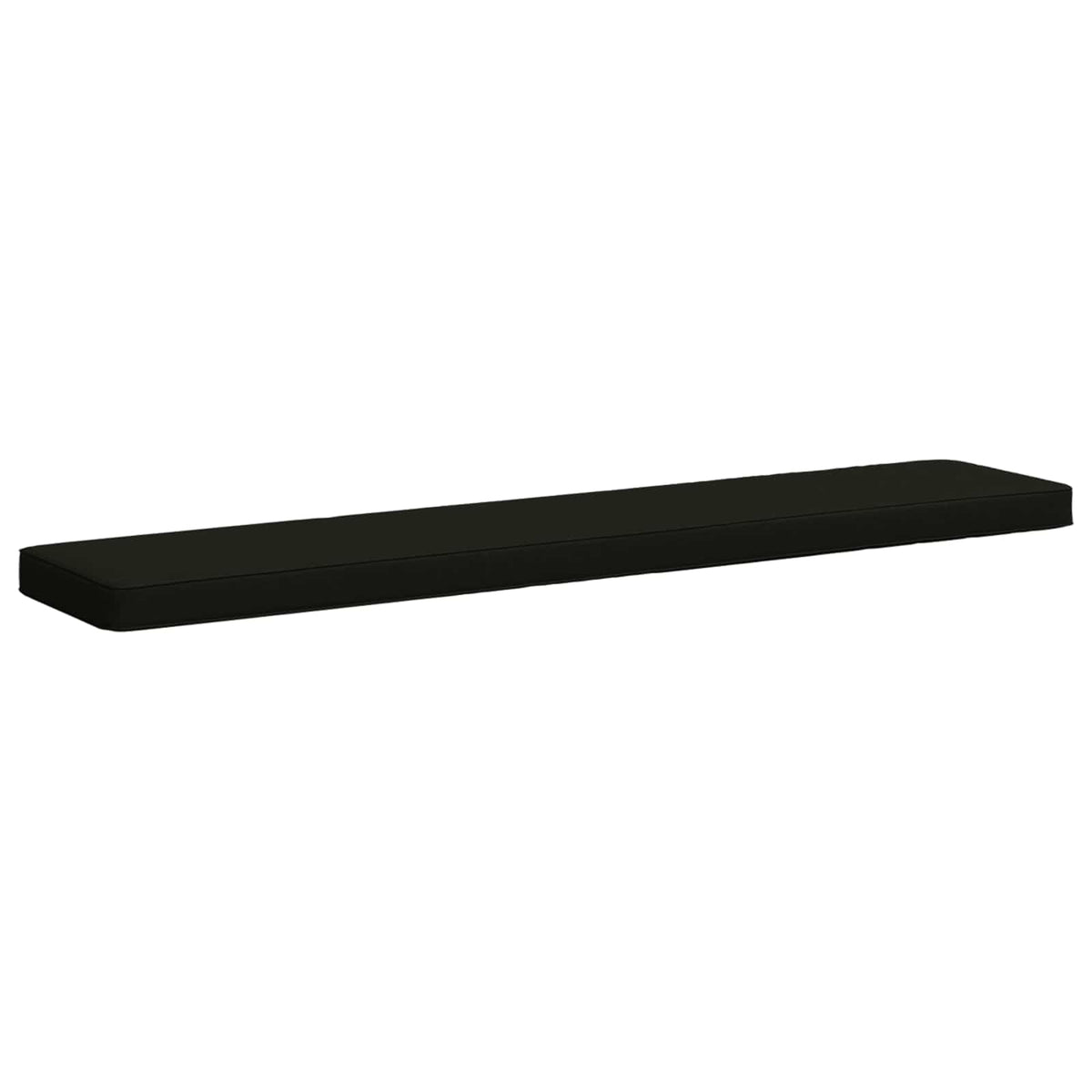 vidaXL 2-Piece Bench Cushions VUGHT 2 pcs 100% Polyester Black 4