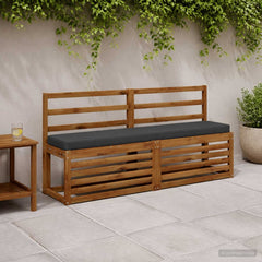 2-Piece Bench Cushions VUGHT 2 pcs 100% Polyester Anthracite 1