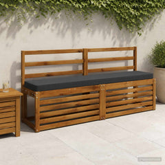 2-Piece Bench Cushions VUGHT 2 pcs 100% Polyester Anthracite 1