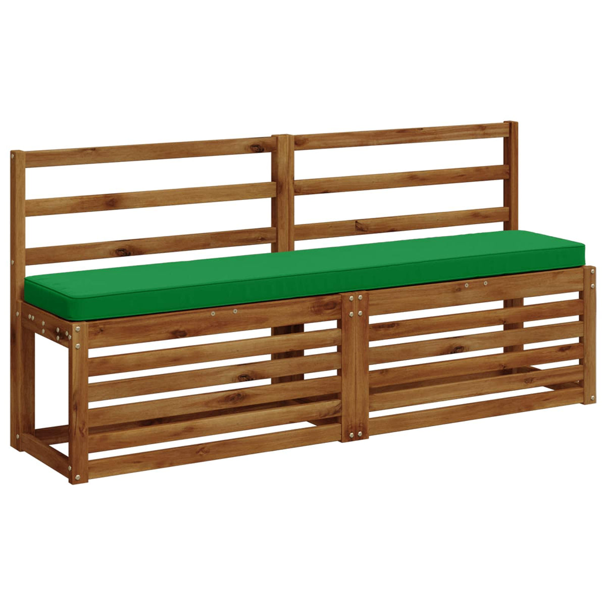 2-Piece Bench Cushions VUGHT 2 pcs 100% Polyester Green 3