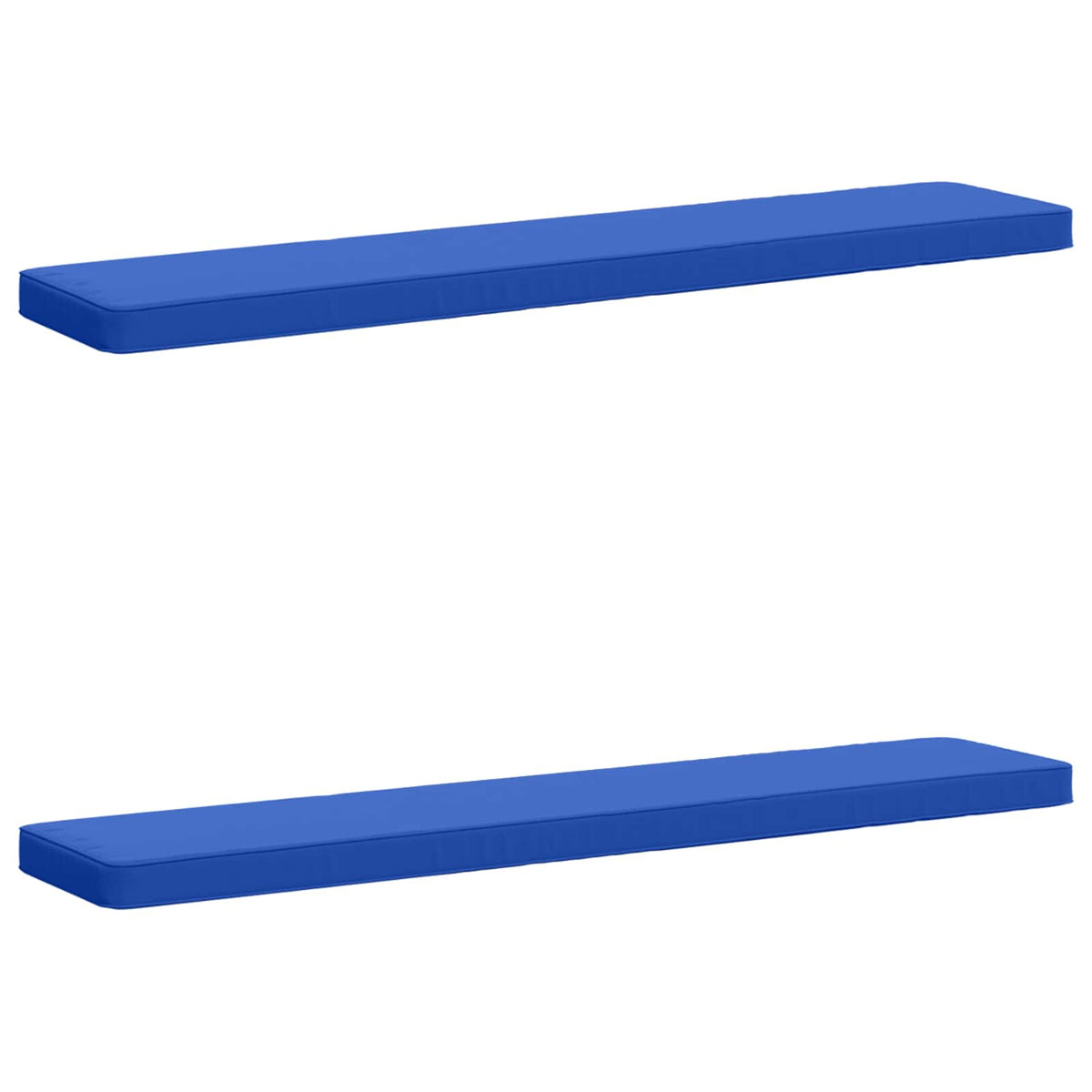 2-Piece Bench Cushions VUGHT 2 pcs 100% Polyester Royal Blue 2