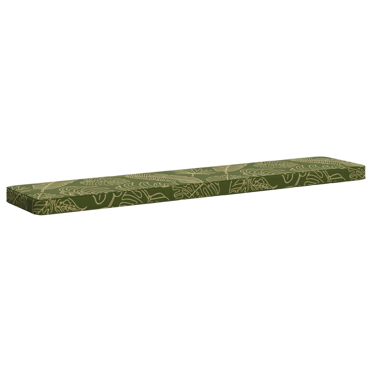 2-Piece Bench Cushions VUGHT 2 pcs 100% Polyester Leaf Design 4