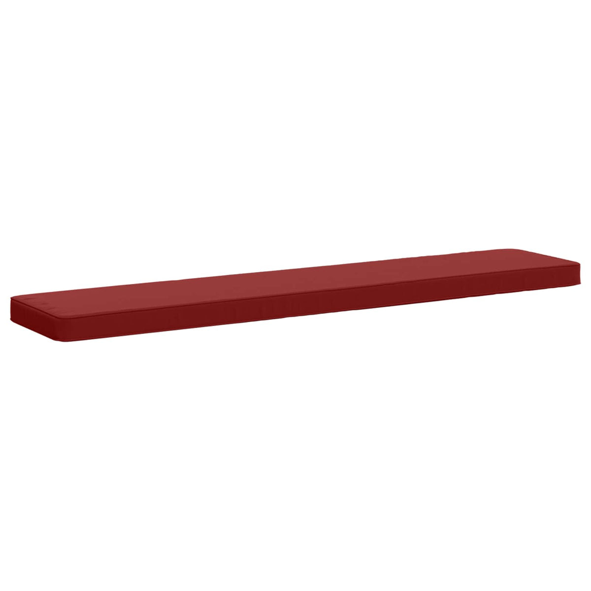 2-Piece Bench Cushions VUGHT 2 pcs 100% Polyester Wine Red 4