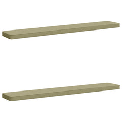 2-Piece Bench Cushions VUGHT 2 pcs 100% Polyester Light Green 2