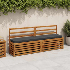 2-Piece Bench Cushions VUGHT 2 pcs 100% Polyester Dark Blue 1