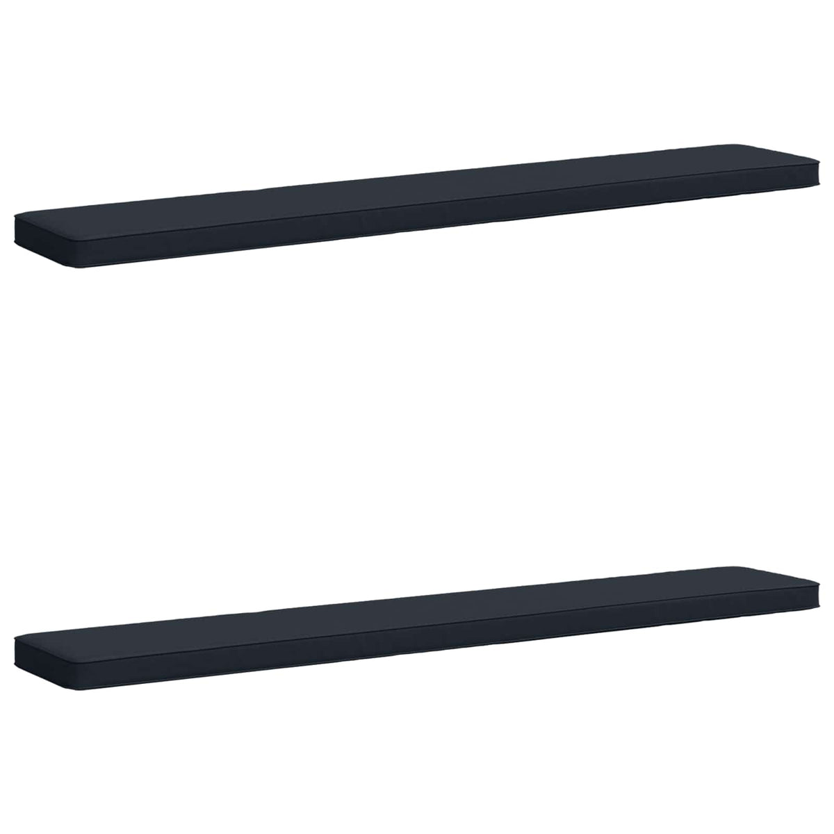 2-Piece Bench Cushions VUGHT 2 pcs 100% Polyester Dark Blue 2