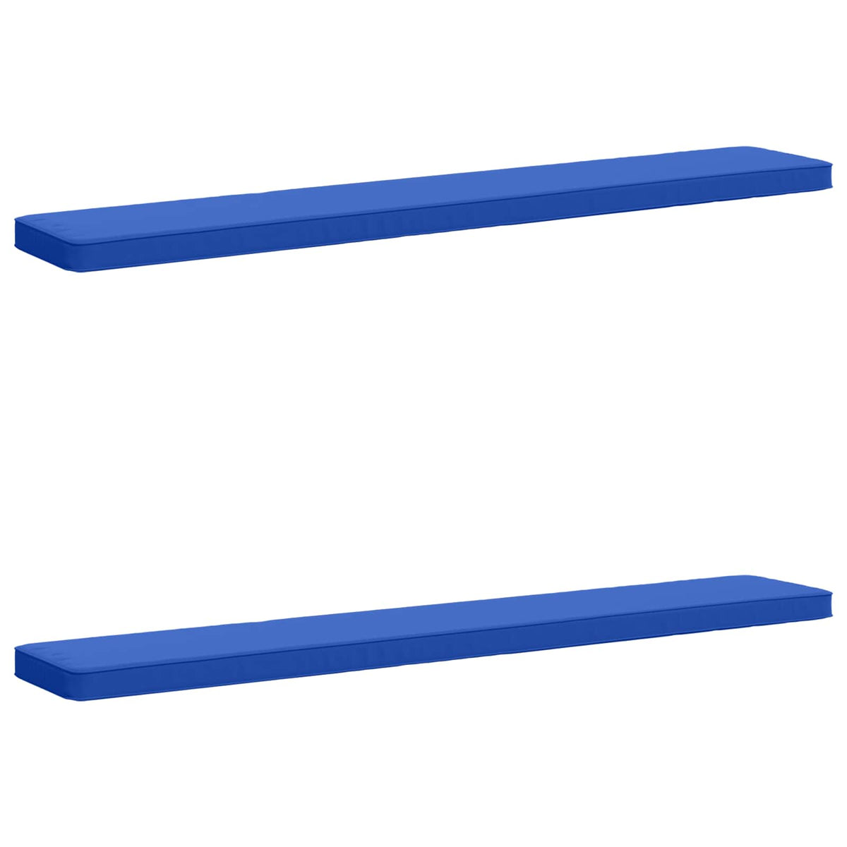 2-Piece Bench Cushions VUGHT 2 pcs 100% Polyester Royal Blue 2