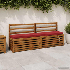 2-Piece Bench Cushions VUGHT 2 pcs 100% Polyester Wine Red 1
