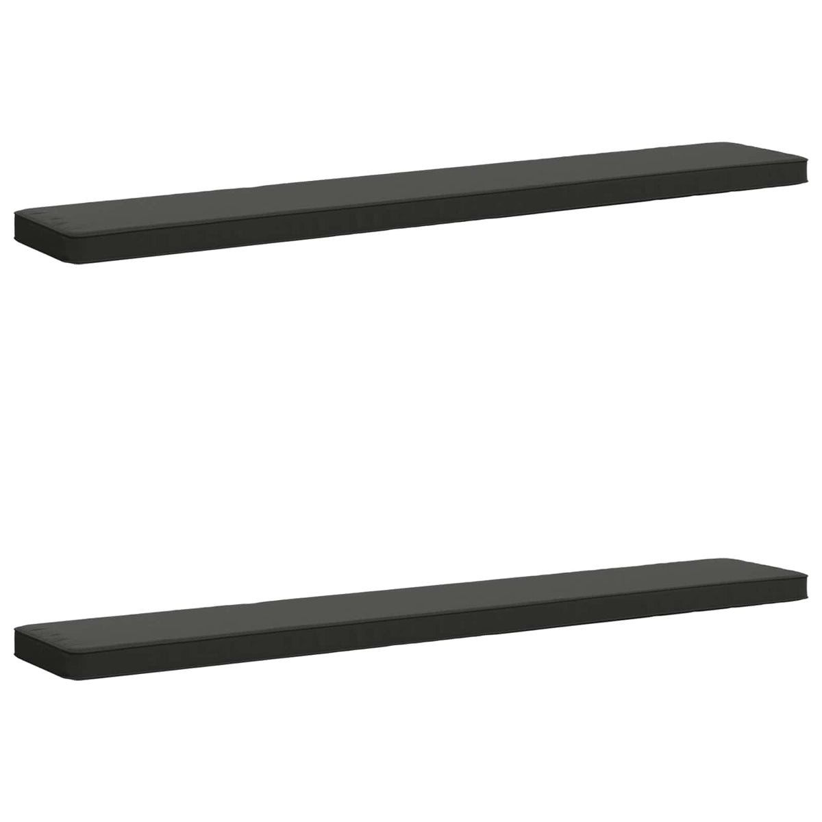 2-Piece Bench Cushions VUGHT 2 pcs 100% Polyester Anthracite 2