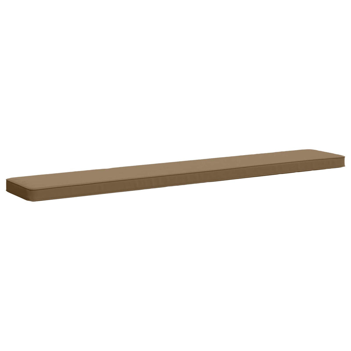 2-Piece Bench Cushions VUGHT 2 pcs 100% Polyester Taupe 4