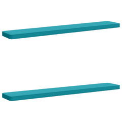 2-Piece Bench Cushions VUGHT 2 pcs 100% Polyester Turquoise 2