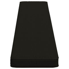vidaXL 1-Piece Bench Cushion VUGHT 100% Polyester Black 4