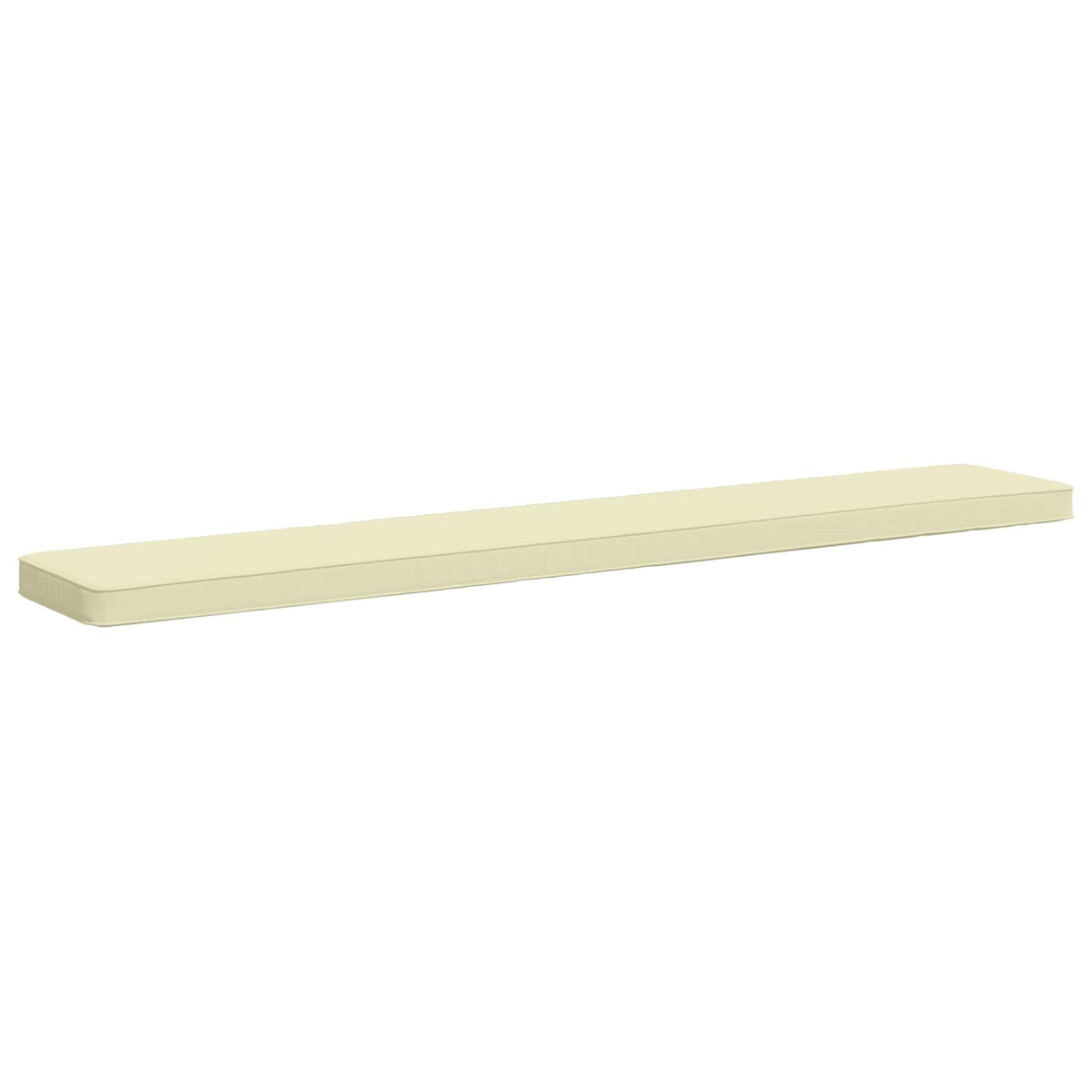 vidaXL 2-Piece Bench Cushions VUGHT 2 pcs 100% Polyester Cream 4