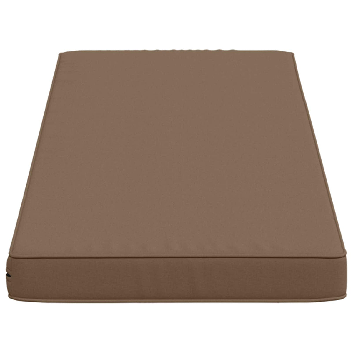 vidaXL 2-Piece Bench Cushions VUGHT 2 pcs 100% Polyester Taupe 5