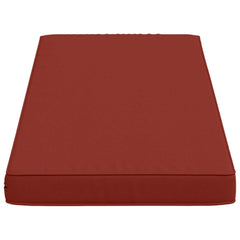 vidaXL 2-Piece Bench Cushions VUGHT 2 pcs 100% Polyester Red 5
