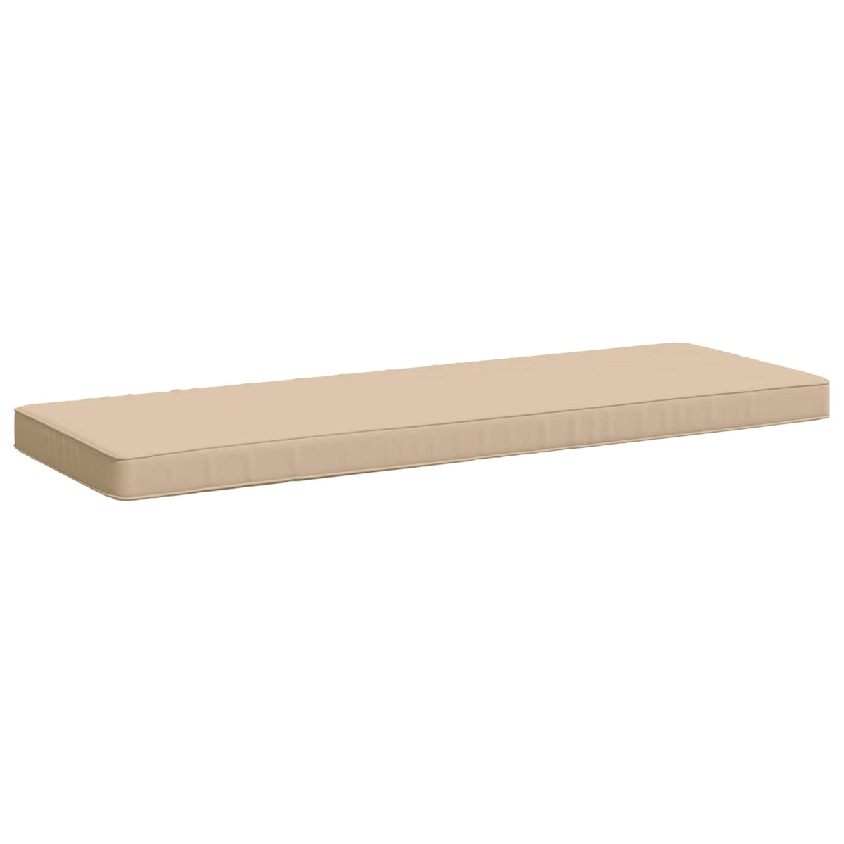 vidaXL 2-Piece Bench Cushions VUGHT 2 pcs 100% Polyester Cream 6