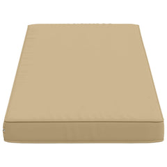 vidaXL 2-Piece Bench Cushions VUGHT 2 pcs 100% Polyester Beige 5