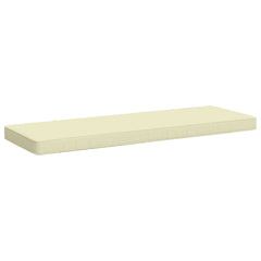 vidaXL 2-Piece Bench Cushions VUGHT 2 pcs 100% Polyester Cream 6