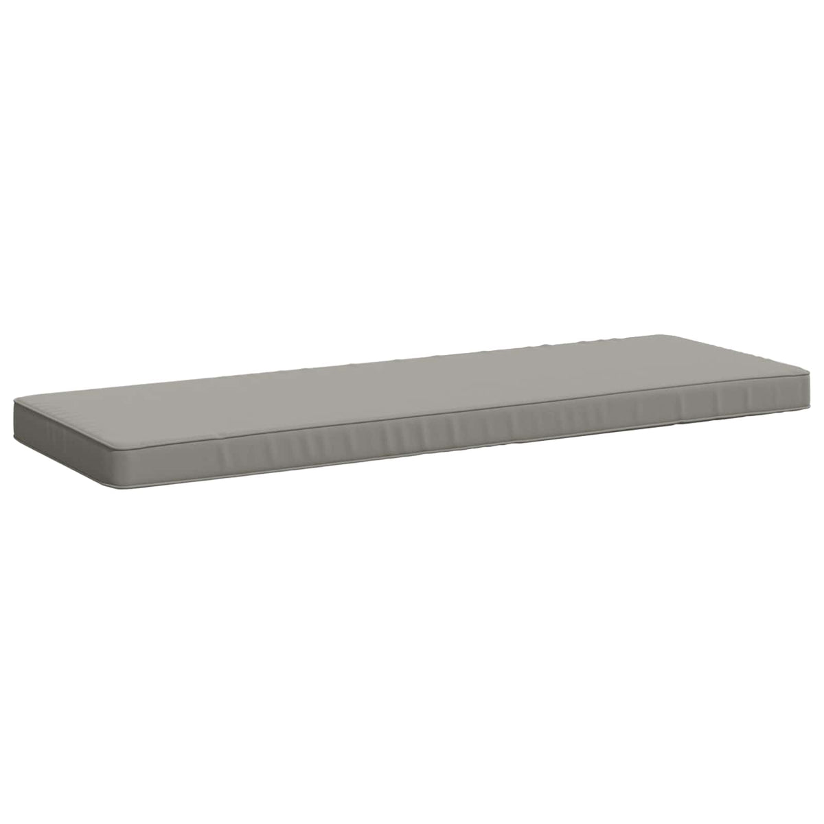 vidaXL 2-Piece Bench Cushions VUGHT 2 pcs 100% Polyester Grey 4