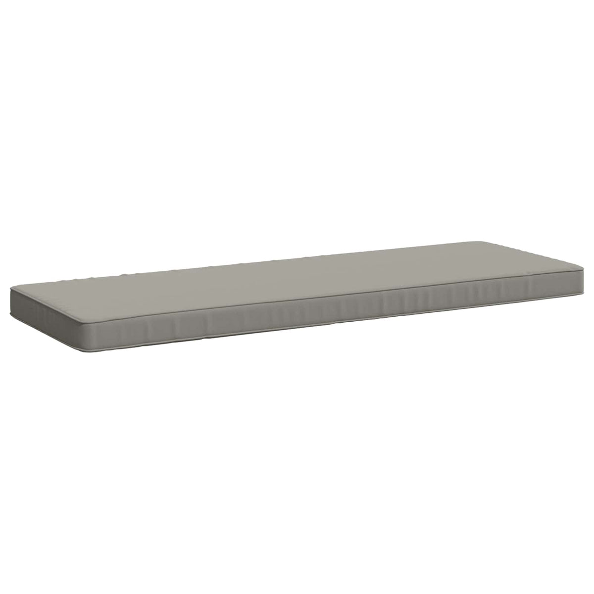 vidaXL 2-Piece Bench Cushions VUGHT 2 pcs 100% Polyester Grey 6