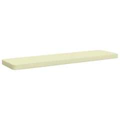 vidaXL 2-Piece Bench Cushions VUGHT 2 pcs 100% Polyester Cream 4
