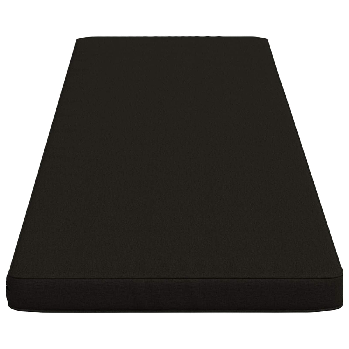 vidaXL 1-Piece Bench Cushion VUGHT 100% Polyester Black 4