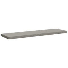 vidaXL 2-Piece Bench Cushions VUGHT 2 pcs 100% Polyester Grey 4