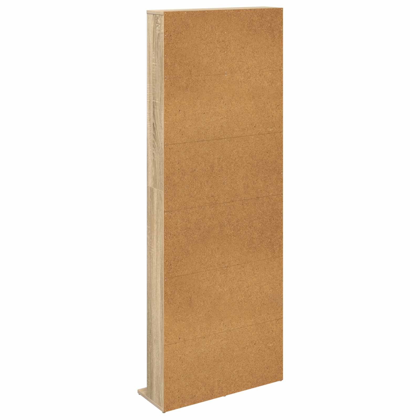 vidaXL CD Cabinet Sonoma Oak 65 x 23.5 x 175 cm Engineered Wood 6