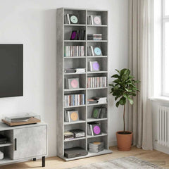 CD Cabinet Concrete Grey Engineered Wood