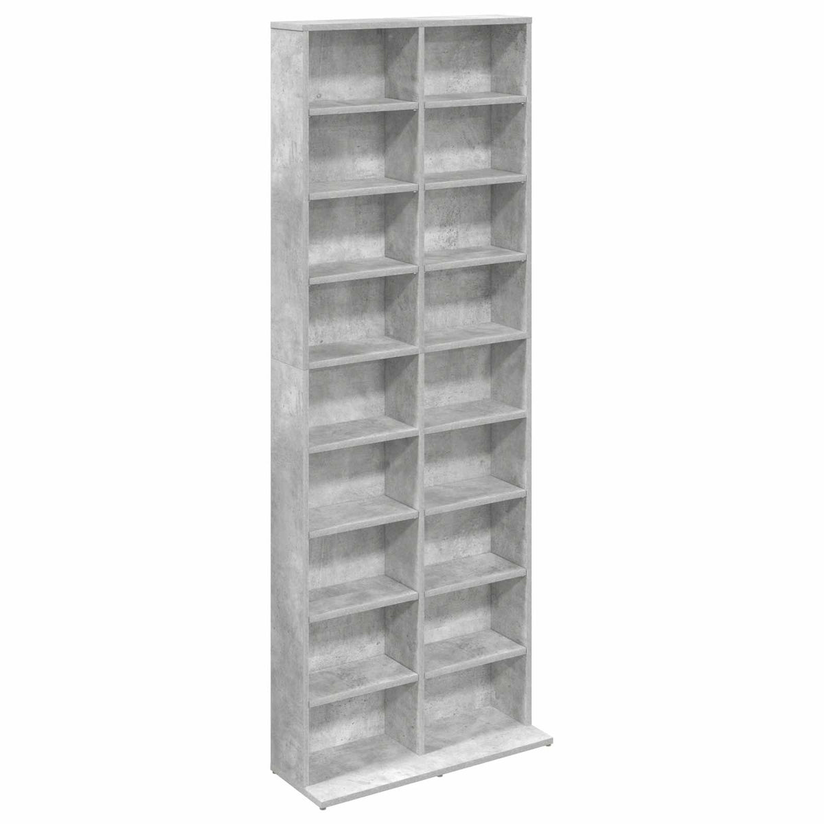 CD Cabinet Concrete Grey Engineered Wood, image 2