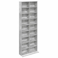 CD Cabinet Concrete Grey Engineered Wood, image 2