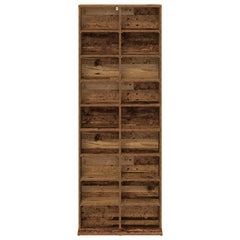 vidaXL CD Cabinet Old Wood 65 x 23.5 x 175 cm Engineered Wood 4