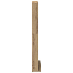 vidaXL CD Cabinet Artisan Oak 65 x 23.5 x 175 cm Engineered Wood 5