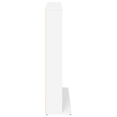 vidaXL CD Cabinet White 96 x 23.5 x 97.5 cm Engineered Wood 5