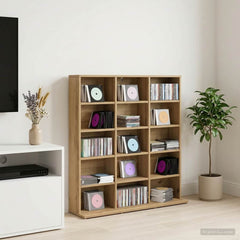 vidaXL CD Cabinet Artisan Oak 96 x 23.5 x 97.5 cm Engineered Wood 1