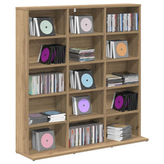 vidaXL CD Cabinet Artisan Oak 96 x 23.5 x 97.5 cm Engineered Wood 3