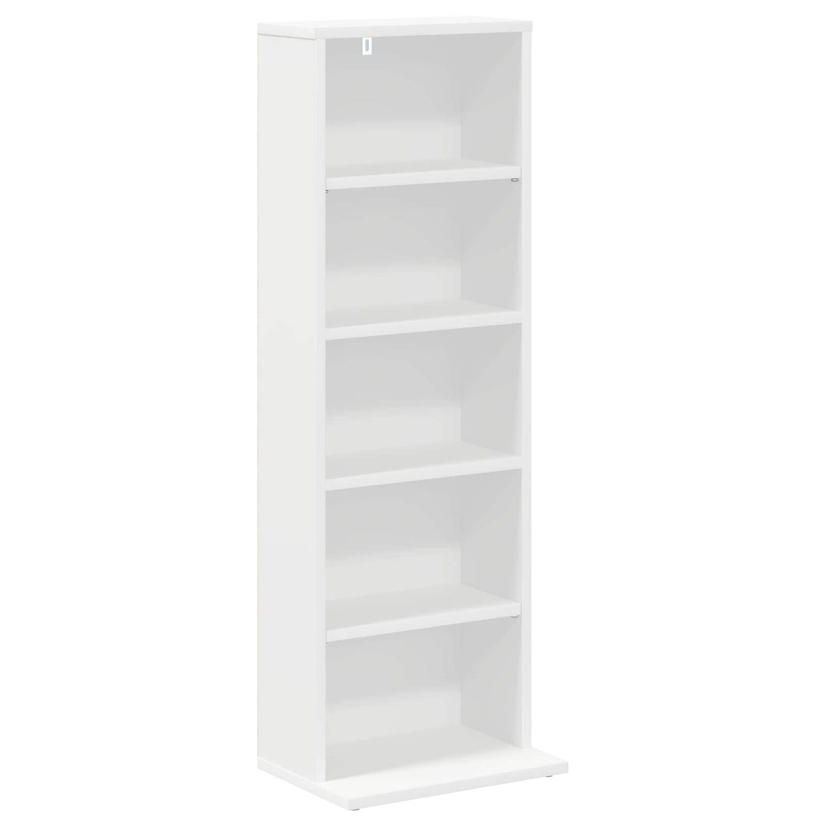 vidaXL CD Cabinet White 33 x 23.5 x 97.5 cm Engineered Wood 2